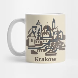 Krakow city travels Mug